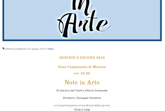 “Note in Arte” al Gran Camposanto di Messina